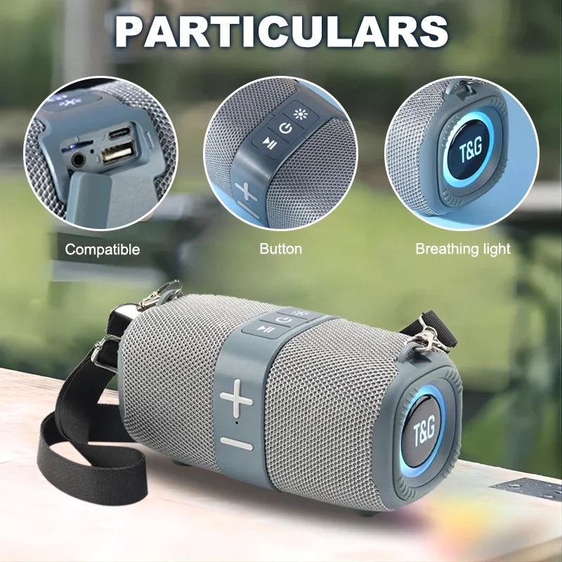 T&G TG667 Crossbody Bluetooth Speaker
