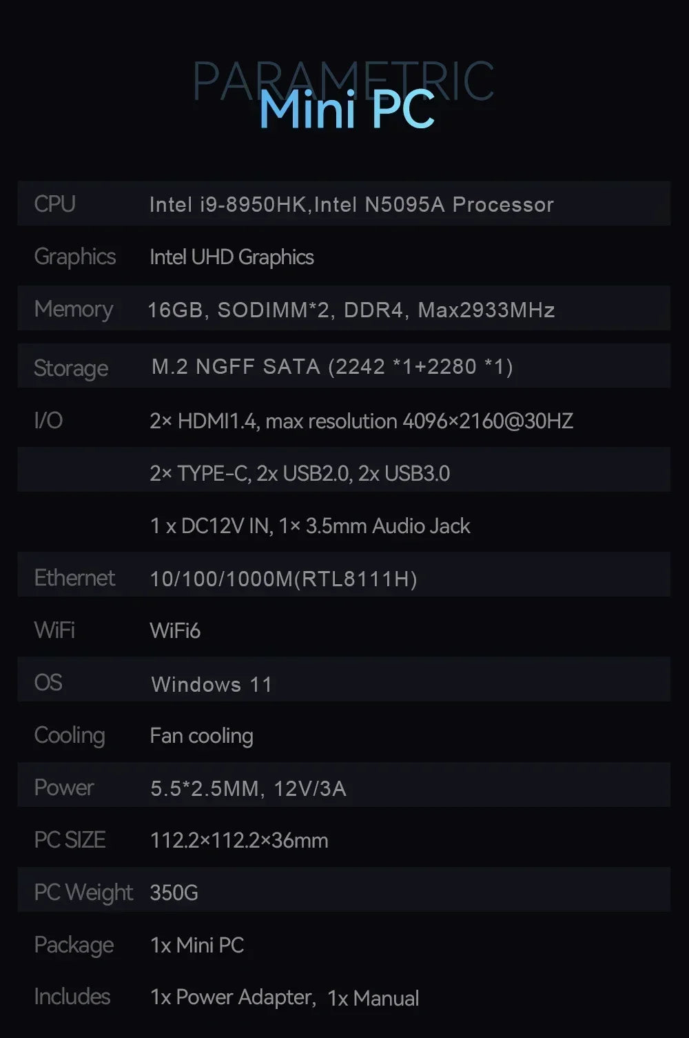 Portable Gaming Mini PC