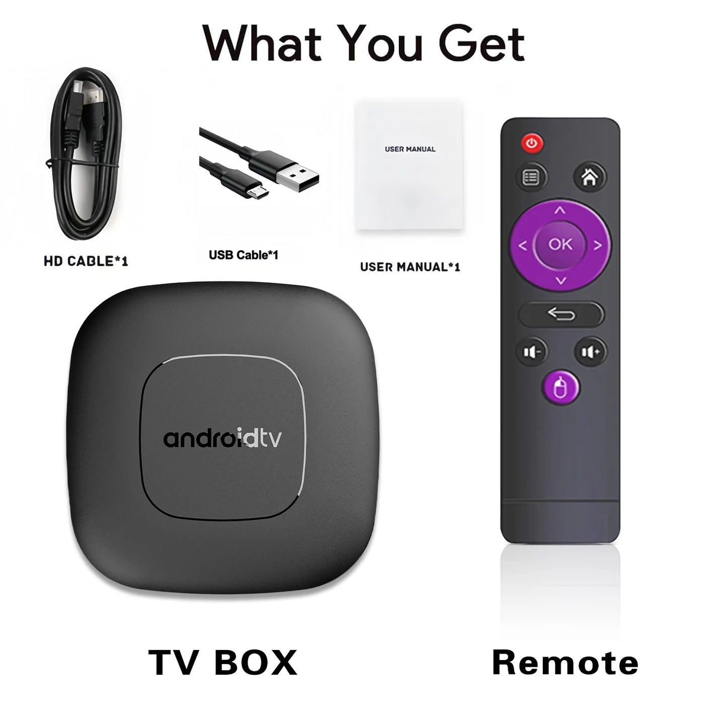 Smart TV Box Streaming Media Player