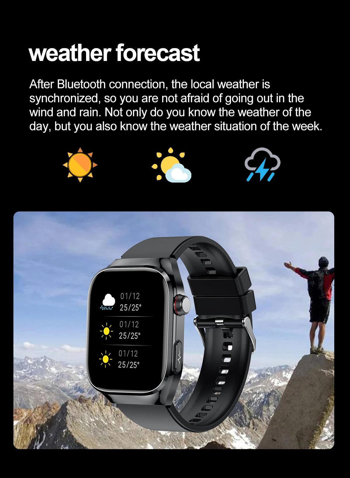 Uric Acid Body Fat Smartwatch