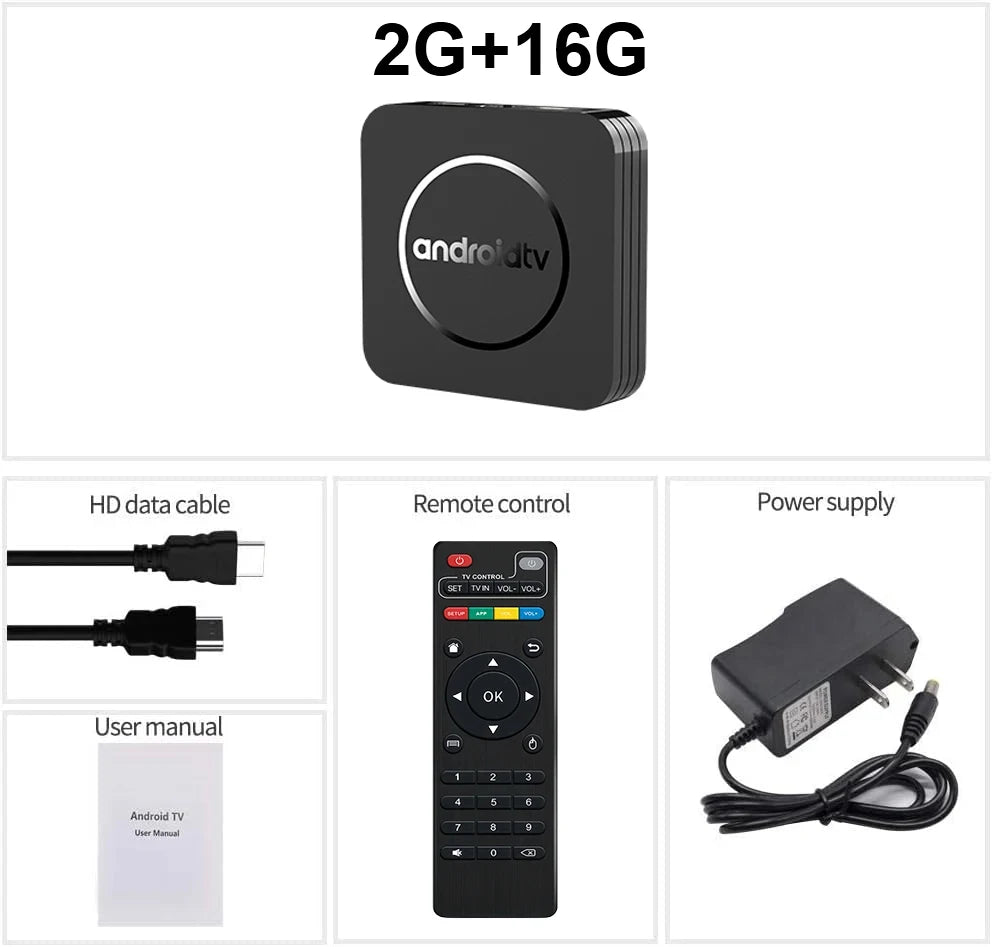 Android 14 TV Box Q11 8K Set Top Box