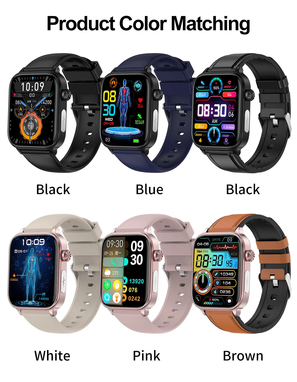 ECG+PPG Smart Watch