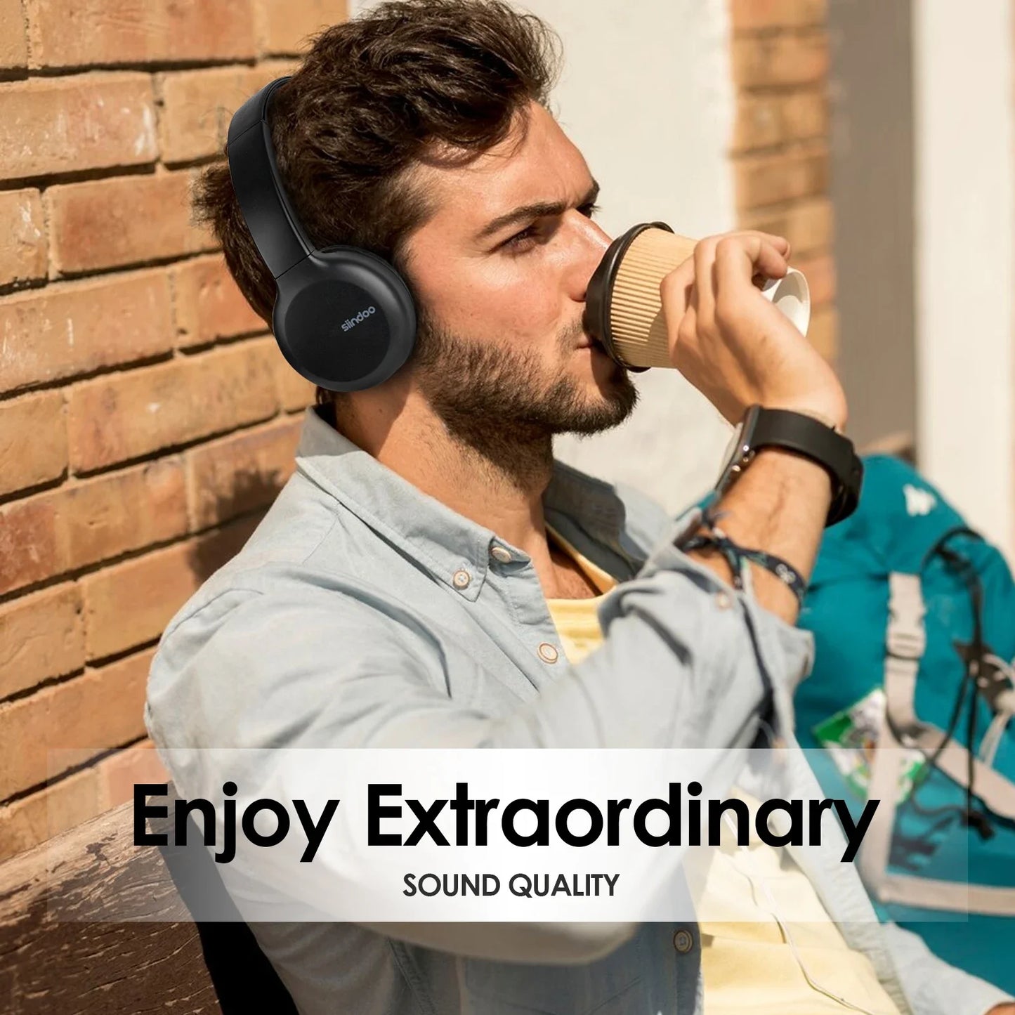 Siindoo JH-928 Wireless Bluetooth Headphones