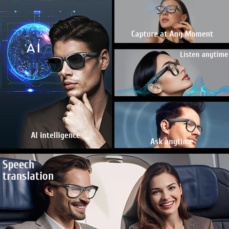Smart Glasses With AI Camera