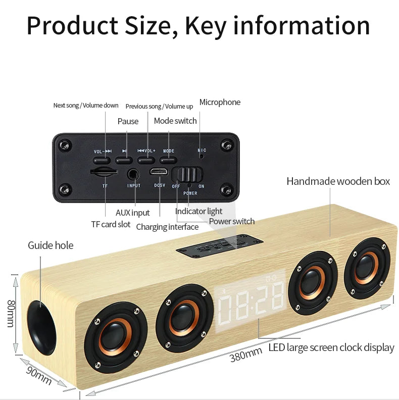 Wireless Bluetooth 5.0 Speaker