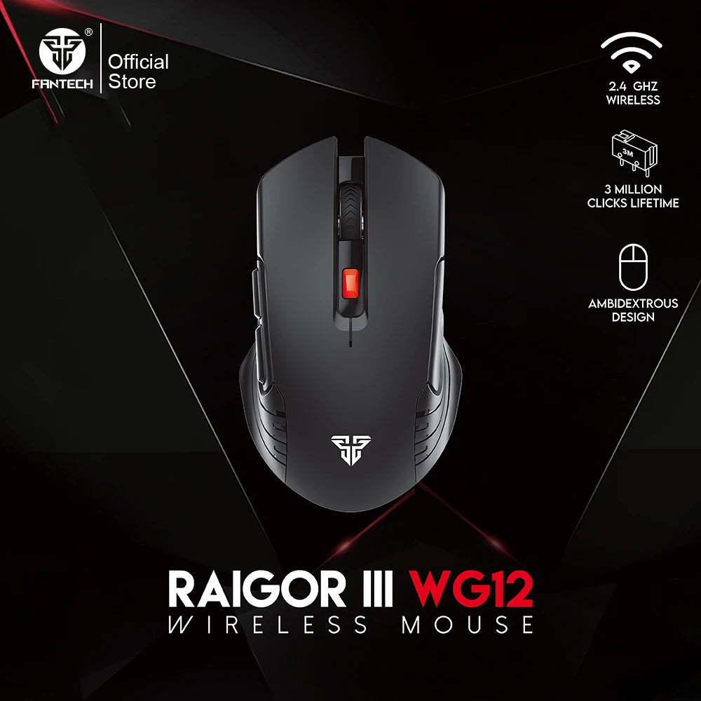 FANTECH RAIGOR III WG12R Wireless Mouse