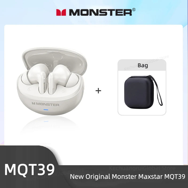 Monster MQT39 Wireless Bluetooth 6.0 Earphones