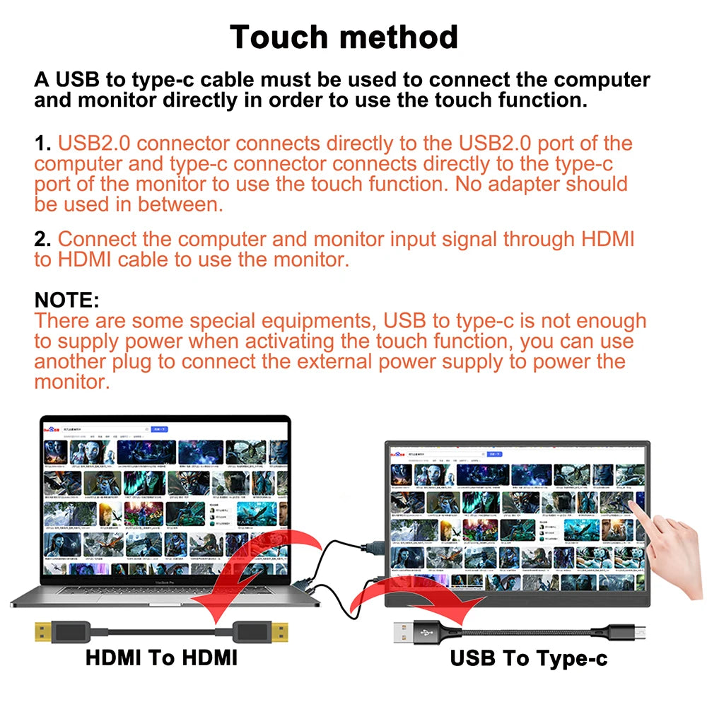 11.6″ Touch Portable Monitor