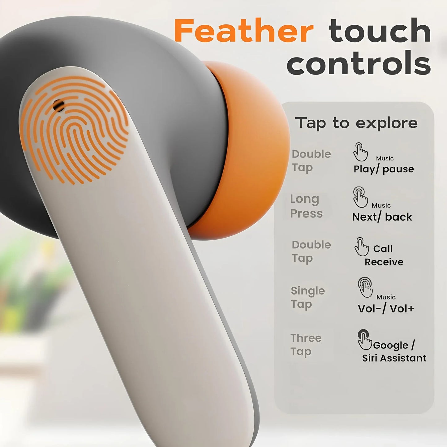 TWS Wireless Bluetooth Earphones