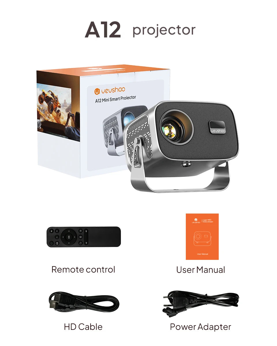 VEVSHAO A12 Projector