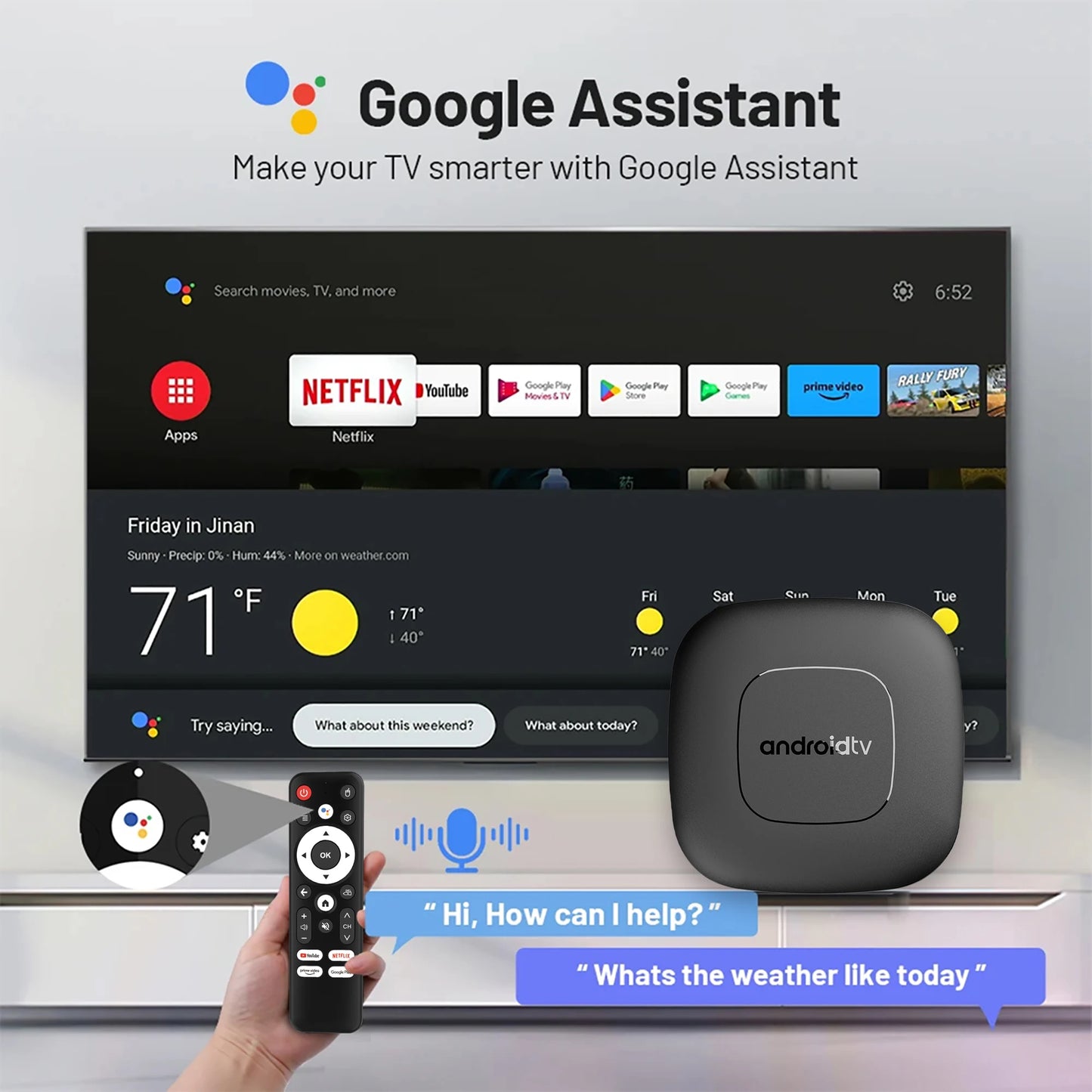 Smart TV Box Streaming Media Player