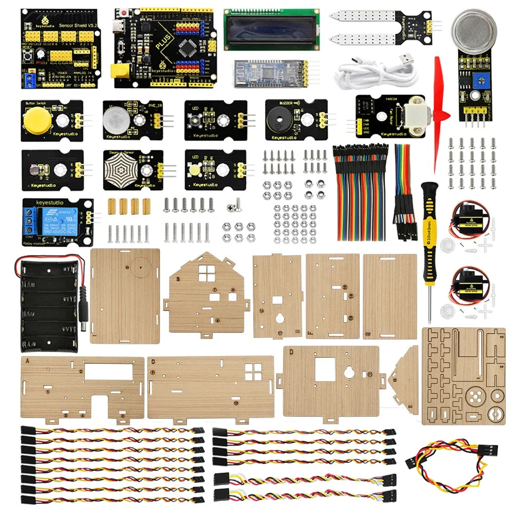Keyestudio Smart IOT Home STEM Programming Kit for Kids