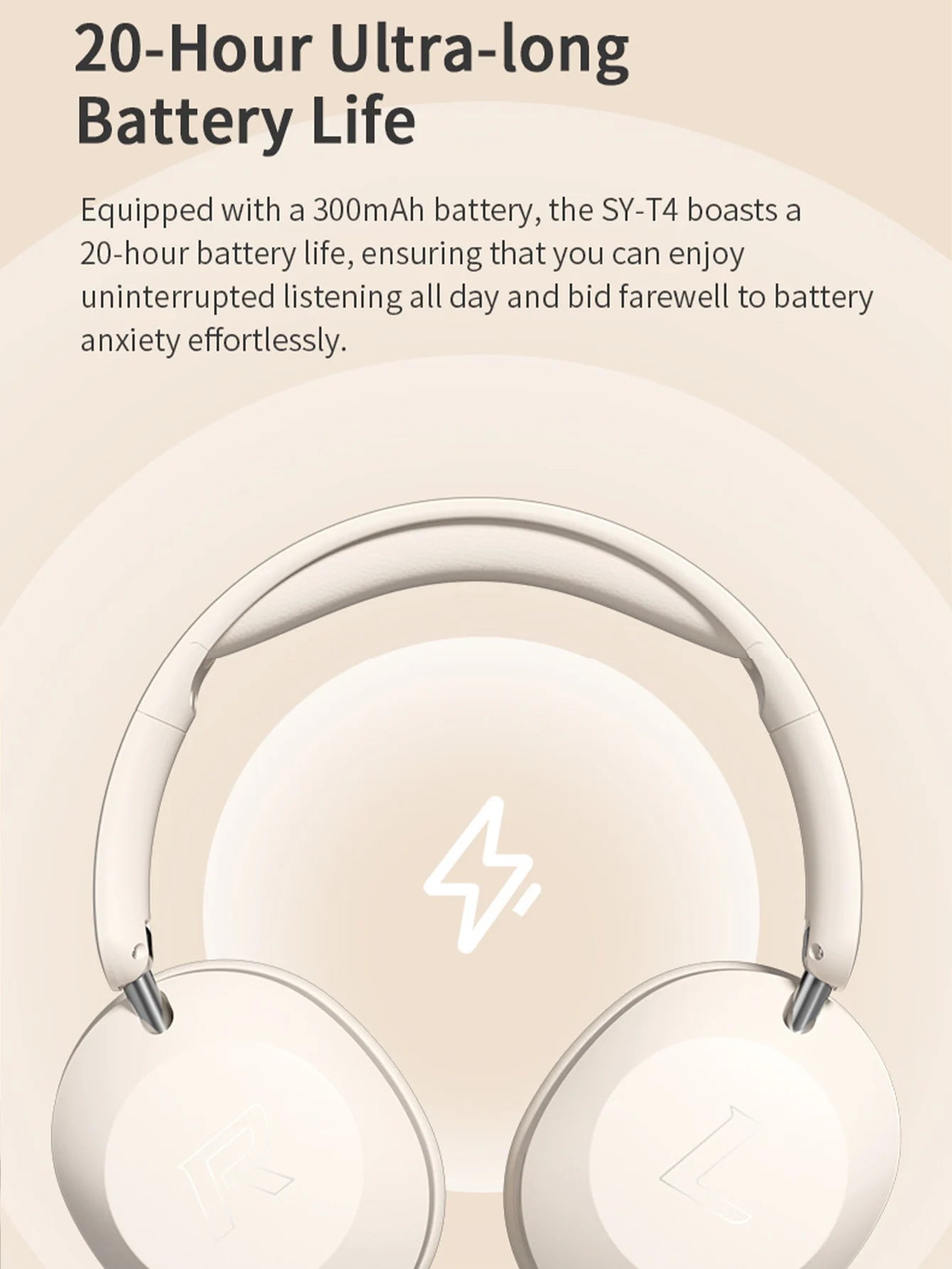 Over-ear Bluetooth Headphones