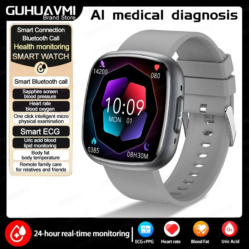 ECG Blood Pressure Health Smart Watch