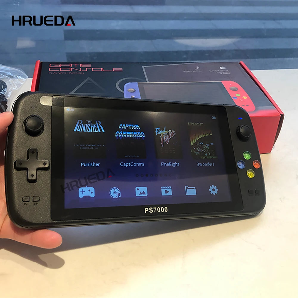 PS7000 HD Retro Portable Handheld Video Game Console