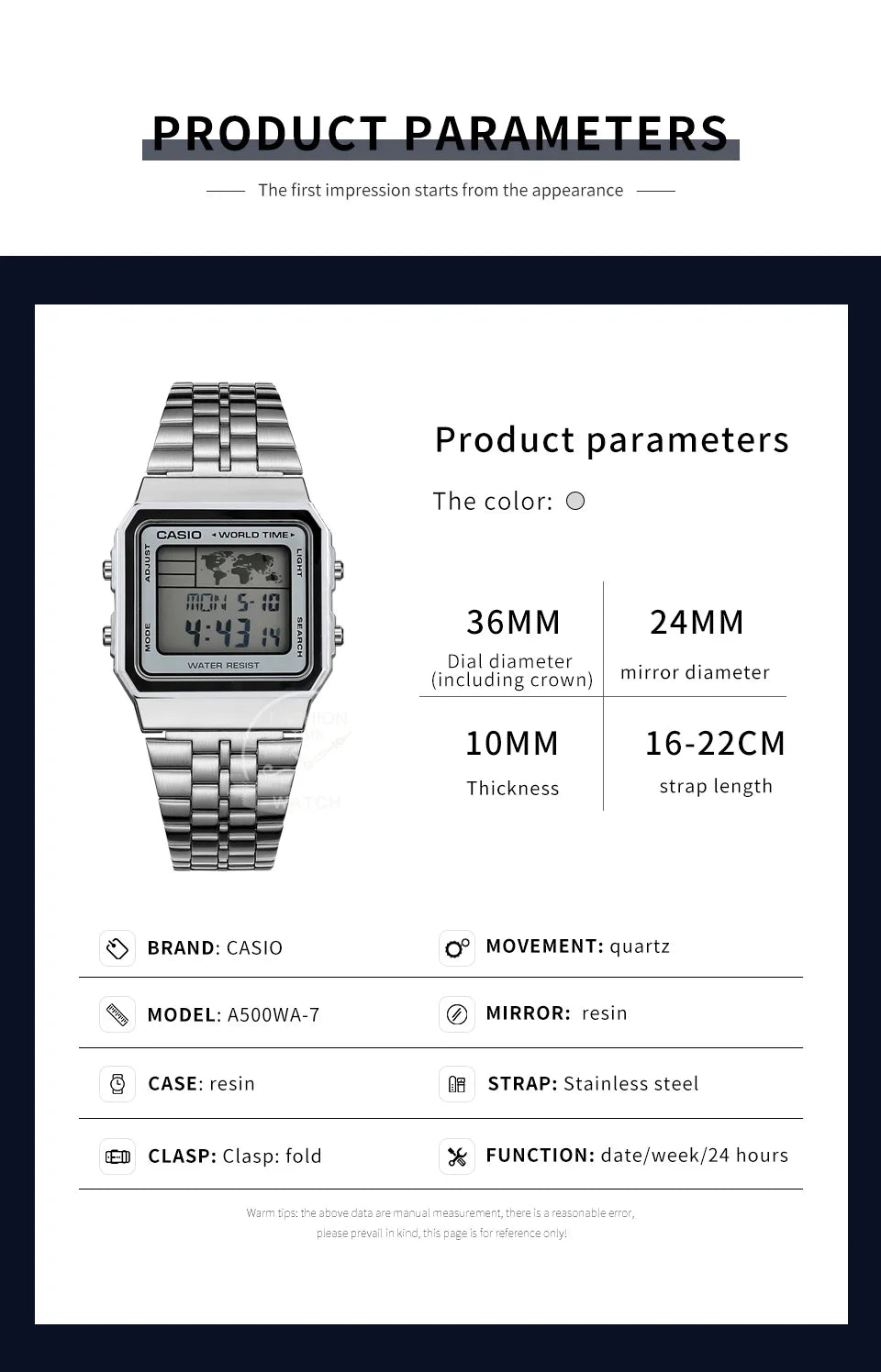 Casio Watch for Men