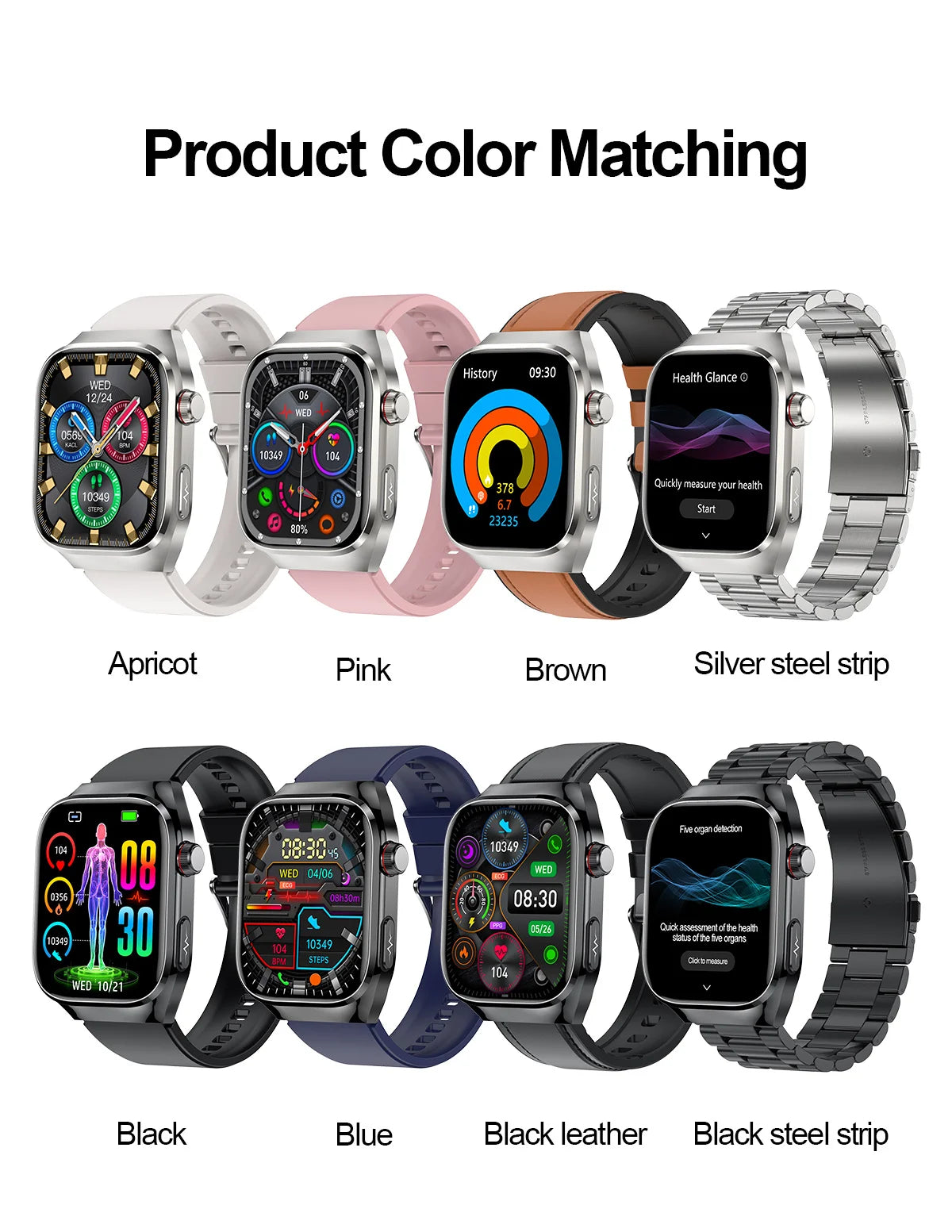 Uric Acid Body Fat Smartwatch