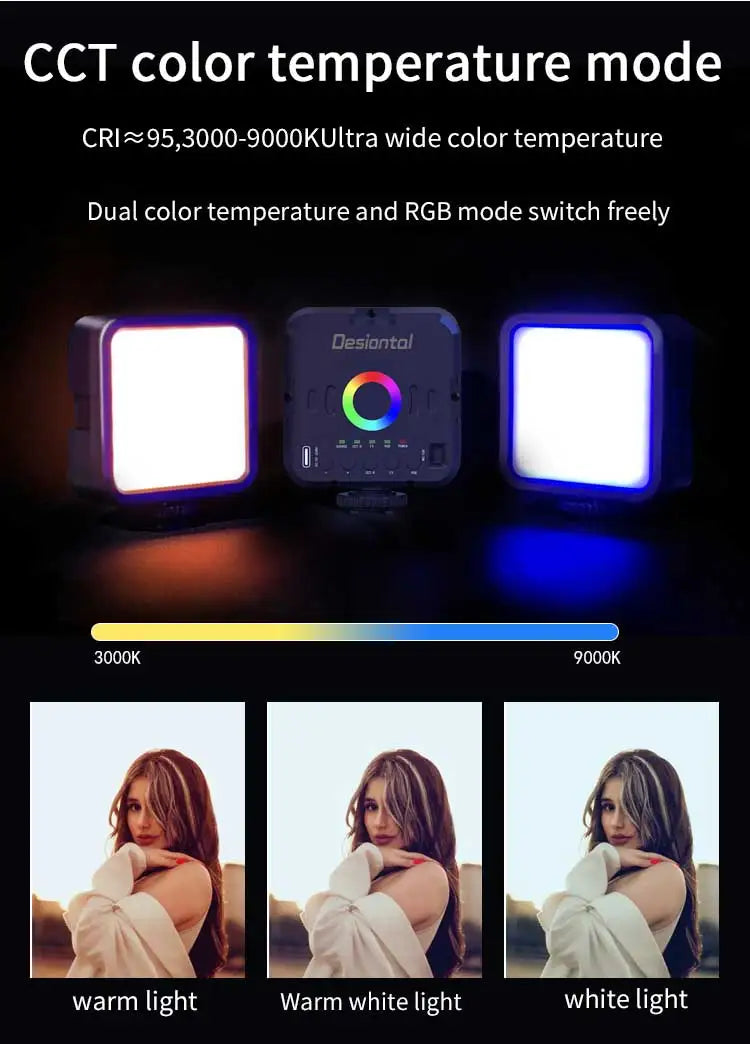 Mini RGB Fill Light Live Photography LED