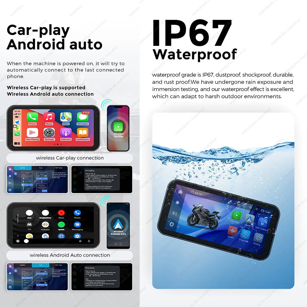 Portable 6.25 inch IP67 Recorder