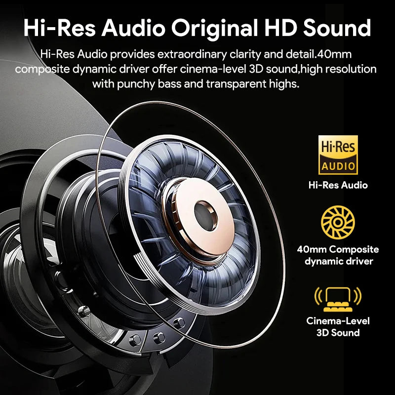 QCY H3 ANC Wireless Headphones Bluetooth