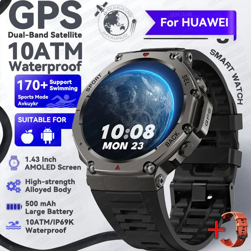 10ATM Ultra GPS Smart Watch