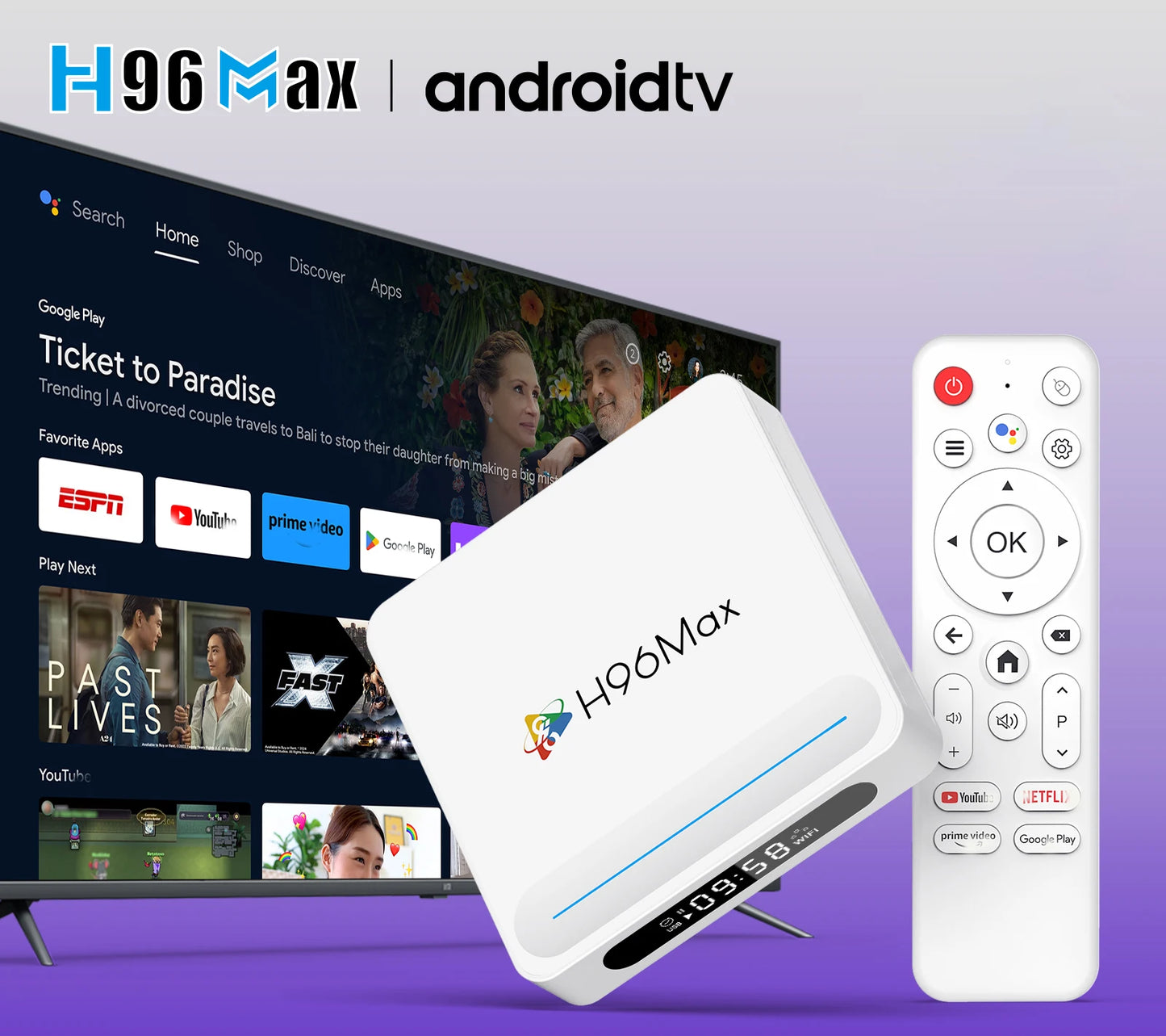 Smart TV Box H96 MAX