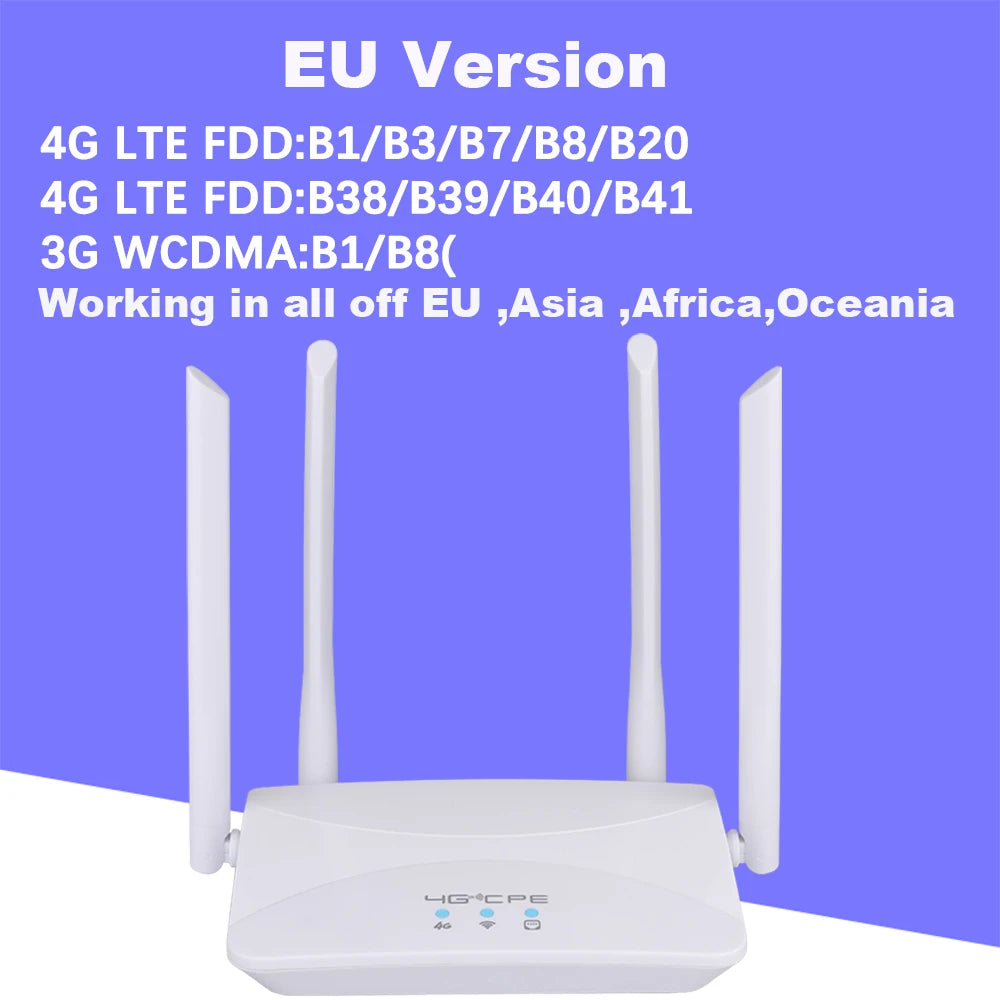 KuWFi 4G LTE CPE Router