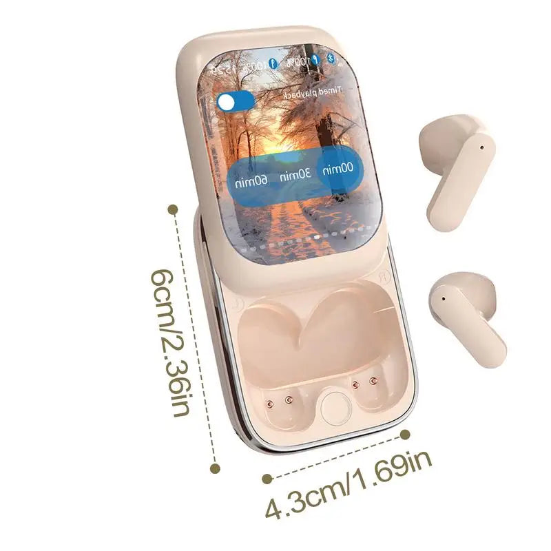 Touch Screen Smart Earbuds