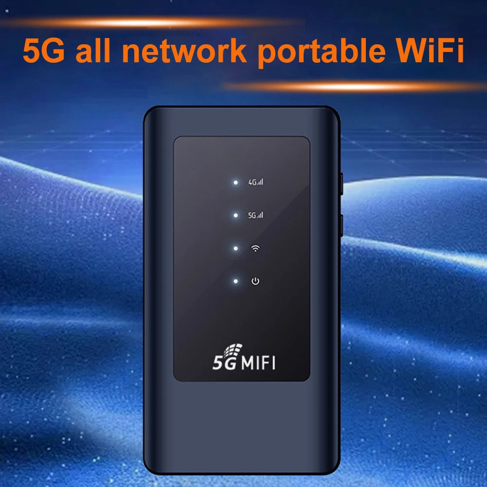 5G MiFi Modem with SIM Card Slot