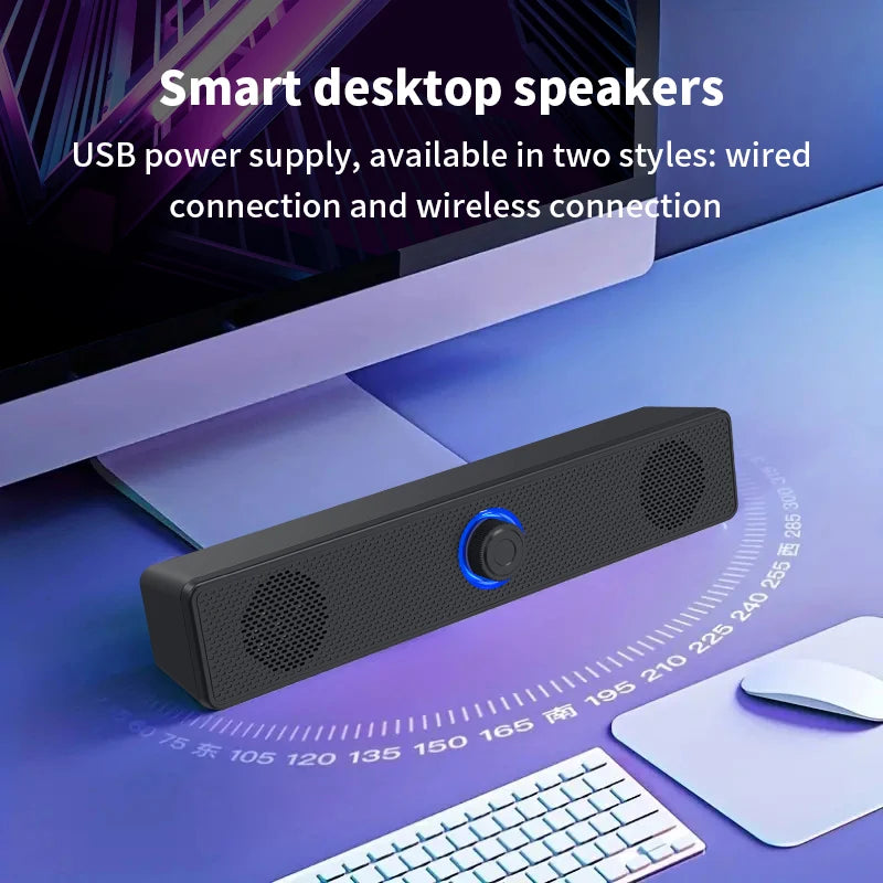 Long Desktop Dual Speaker