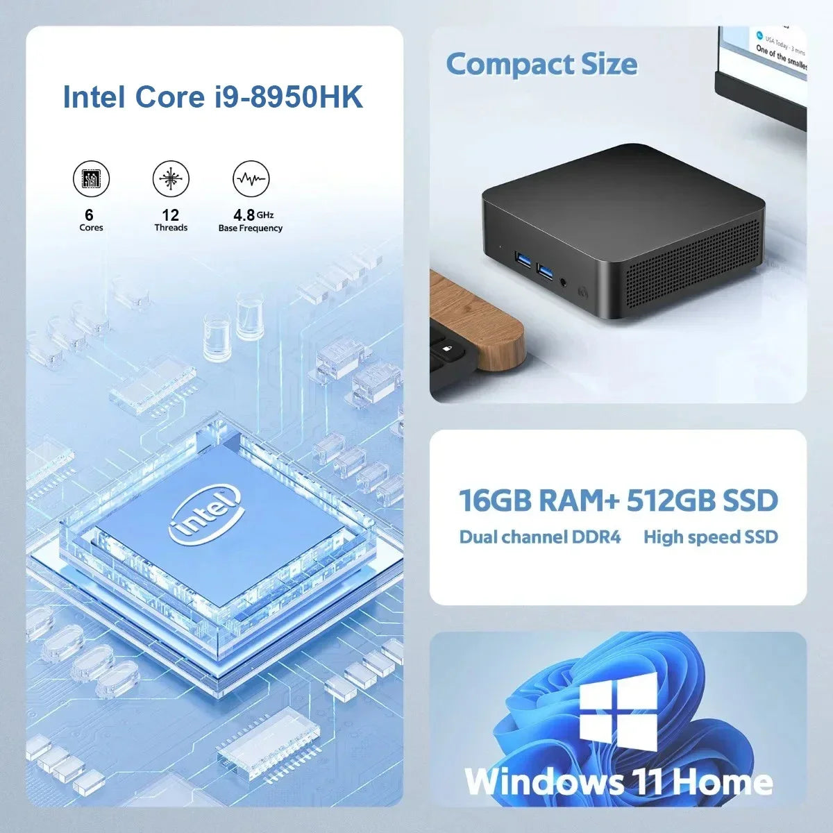 Portable Gaming Mini PC