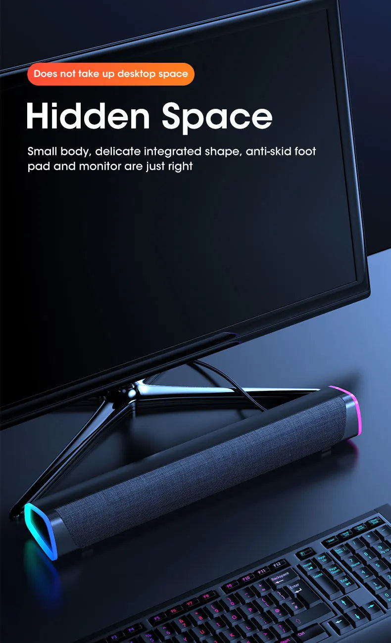 4D Speaker Bar Stereo Subwoofer