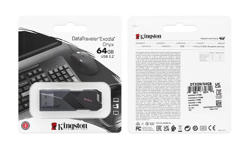 Kingston Exodia Onyx USB Flash Drive