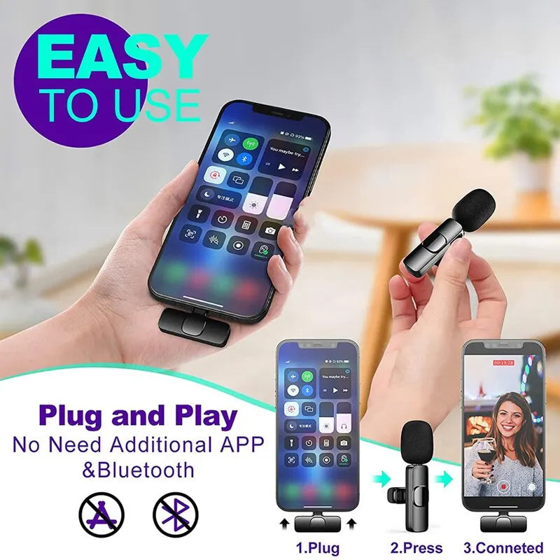 Lavalier Bluetooth Microphone