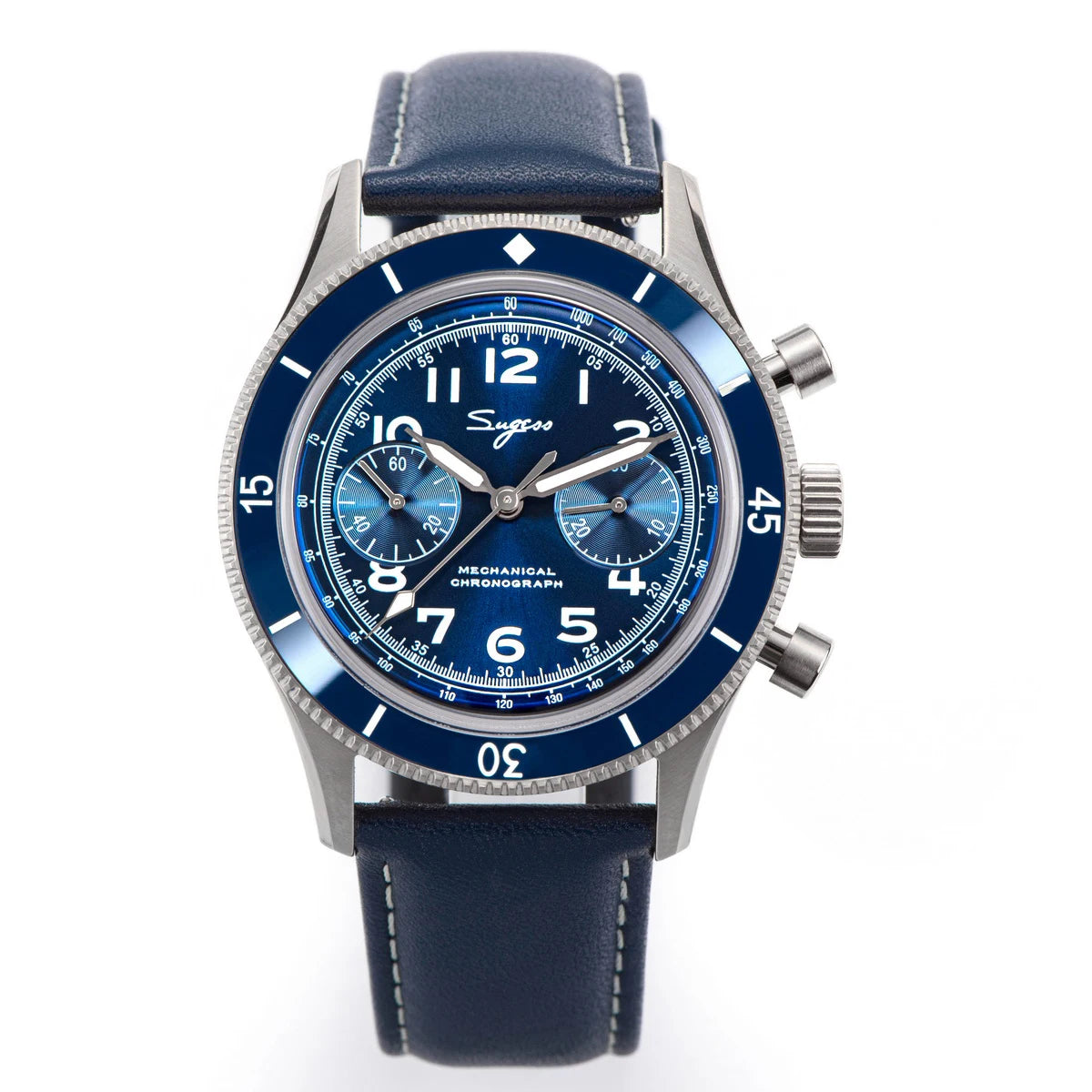 Sugess Handwind Chronograph Watch