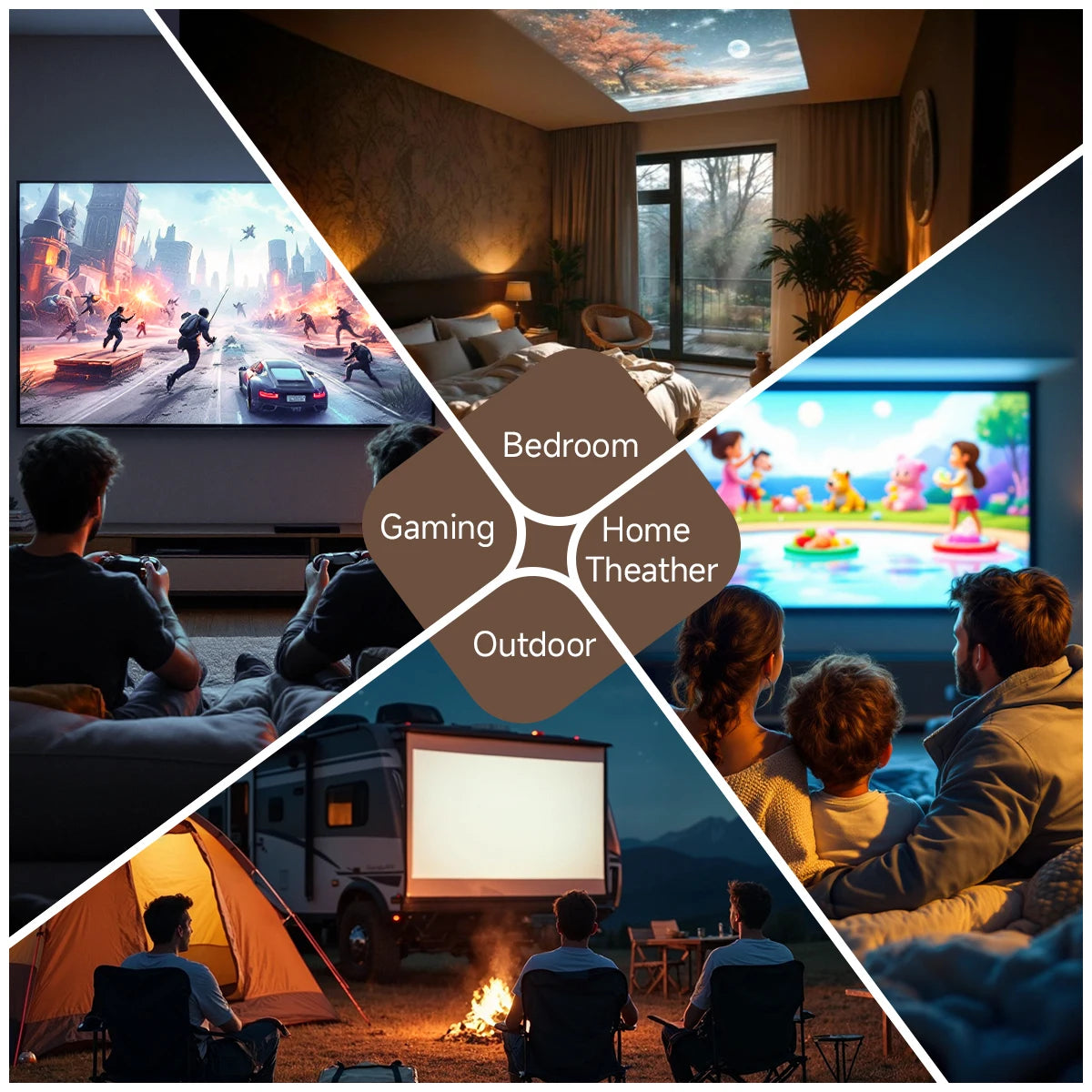 Magcubic Native360° Projector