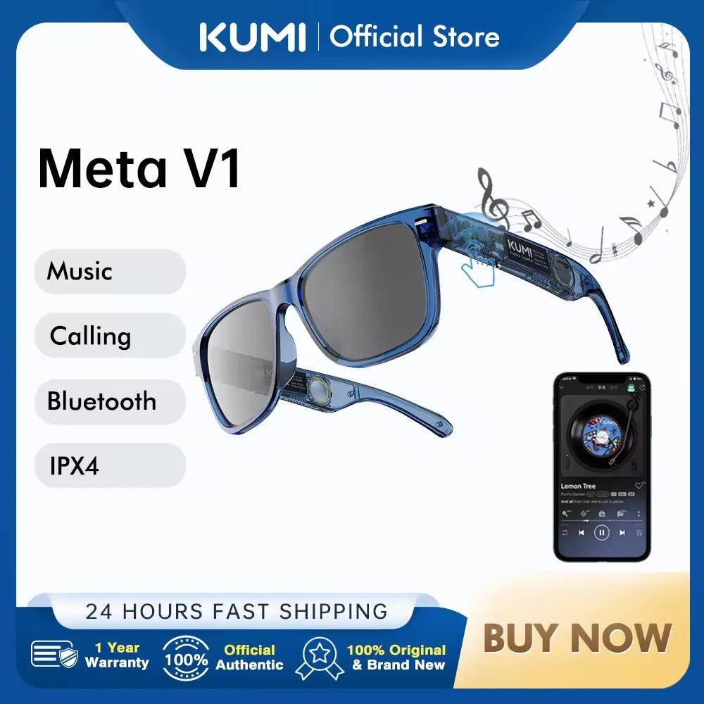KUMI Meta V1 Smart Glasses