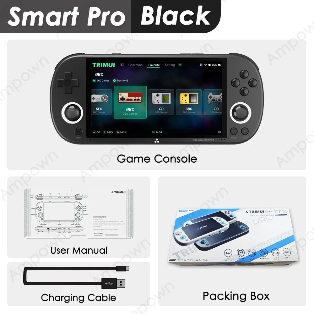 Trimui Smart Pro Handheld Game Console