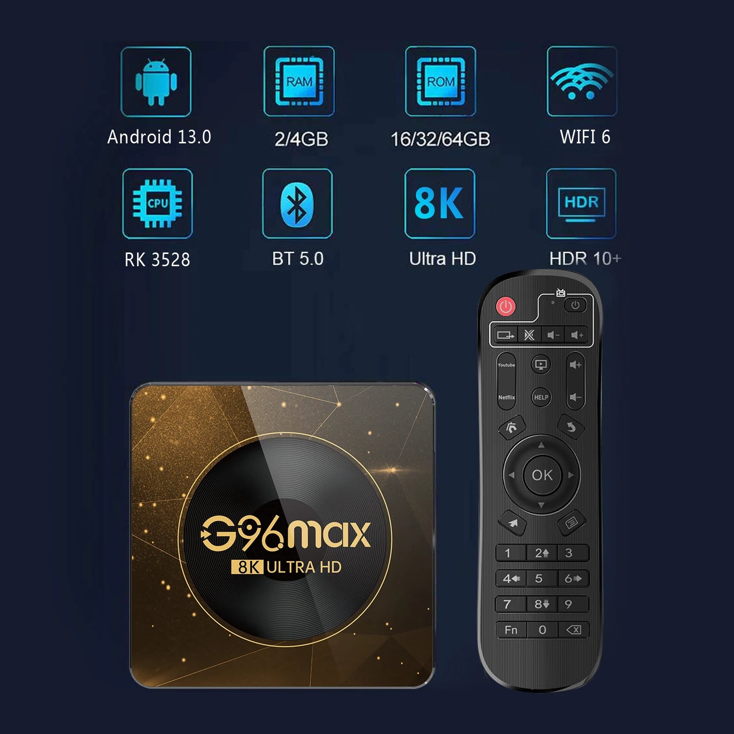Android Ultra HD Smart TV Box