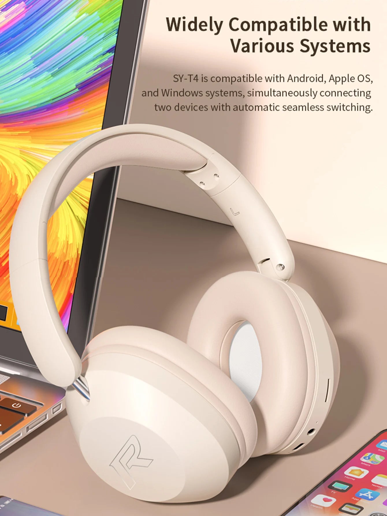 Over-ear Bluetooth Headphones