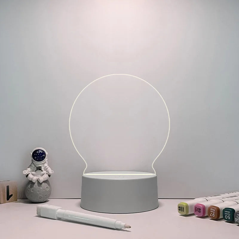 Changing Screen Board Night Lamp