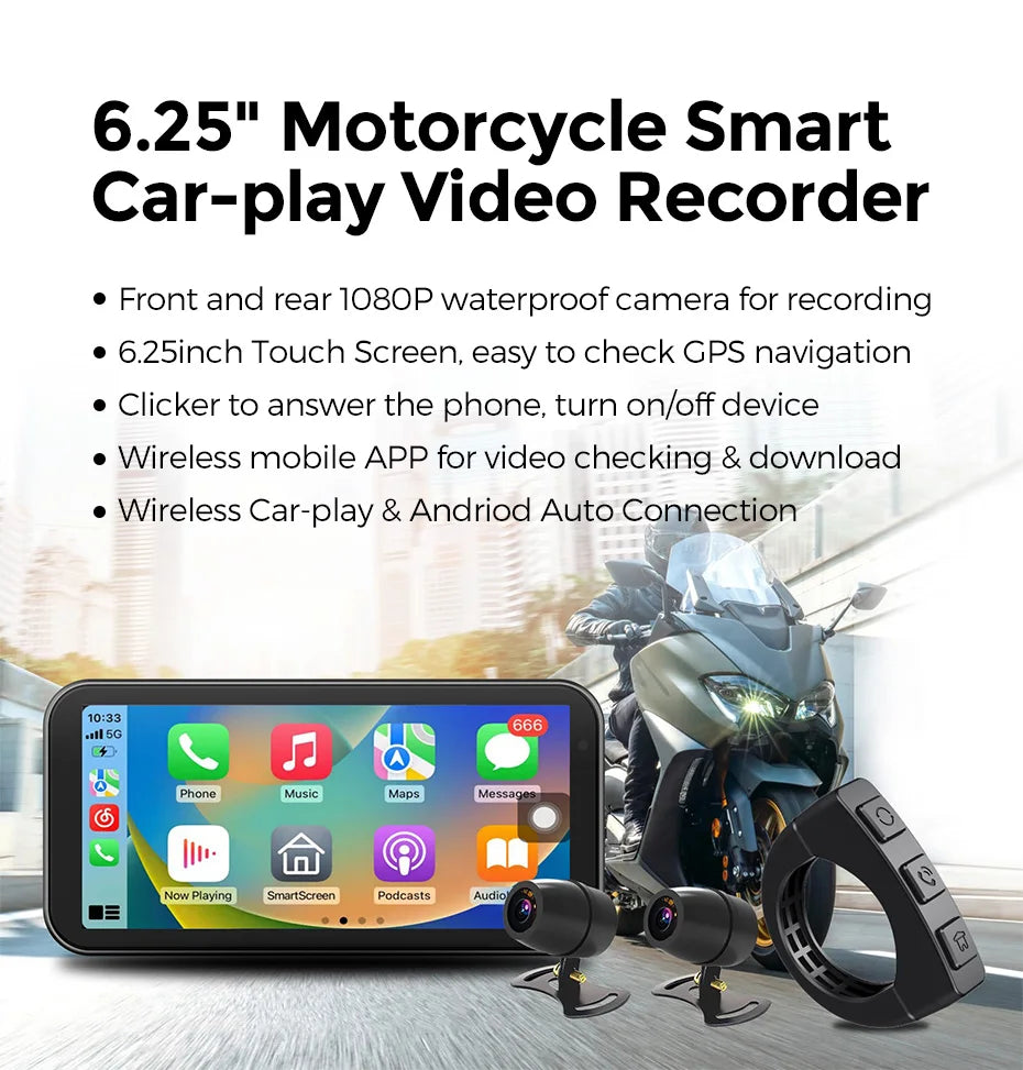Portable 6.25 inch IP67 Recorder