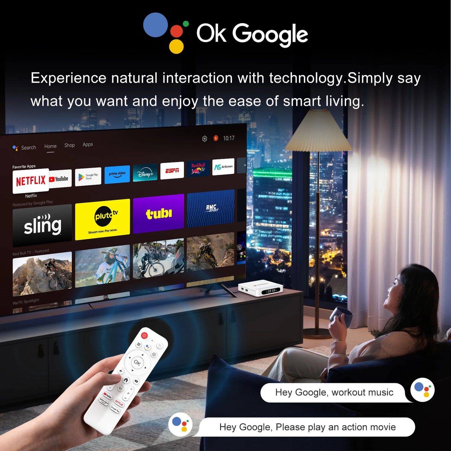 Smart TV Box H96 MAX