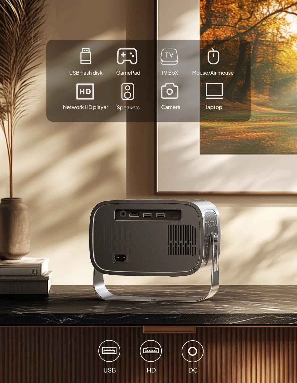 VEVSHAO A12 Projector