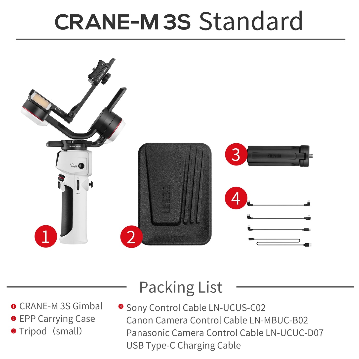 ZHIYUN Crane 3-Axis Handheld Camera
