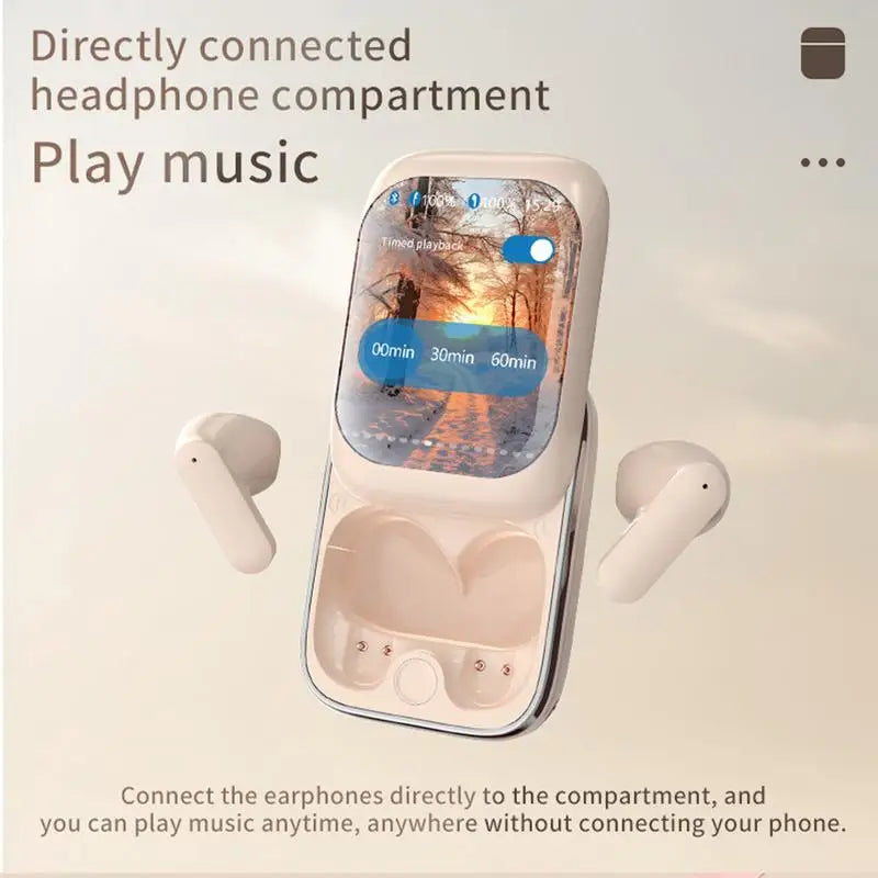 Touch Screen Smart Earbuds