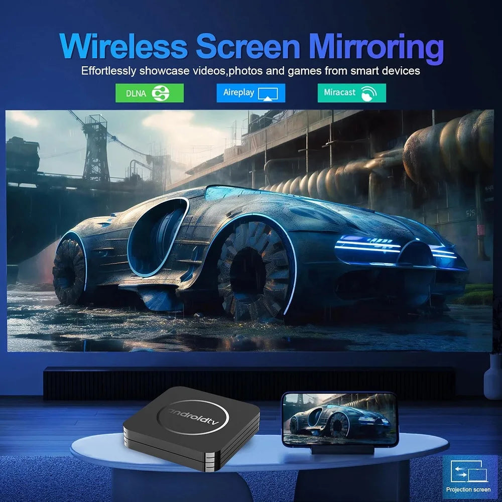 Android 14 TV Box Q11 8K Set Top Box