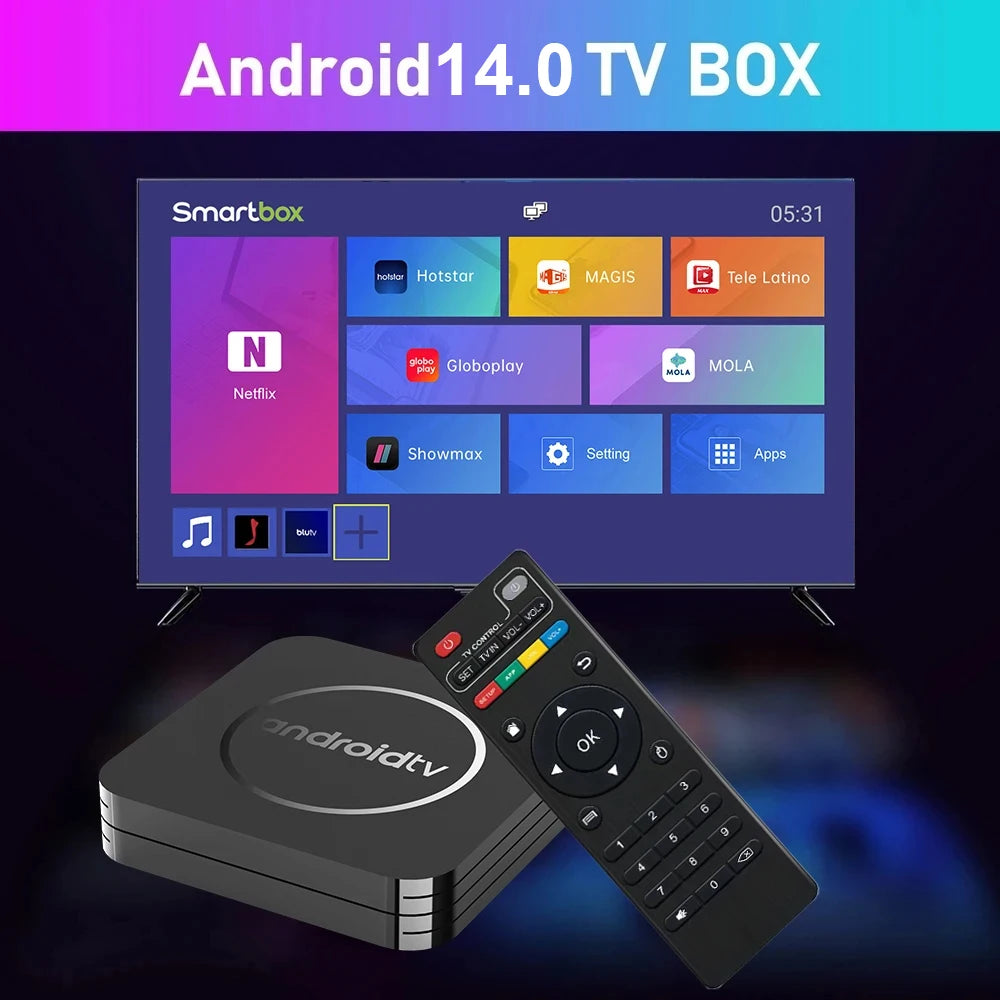 Android 14 TV Box Q11 8K Set Top Box
