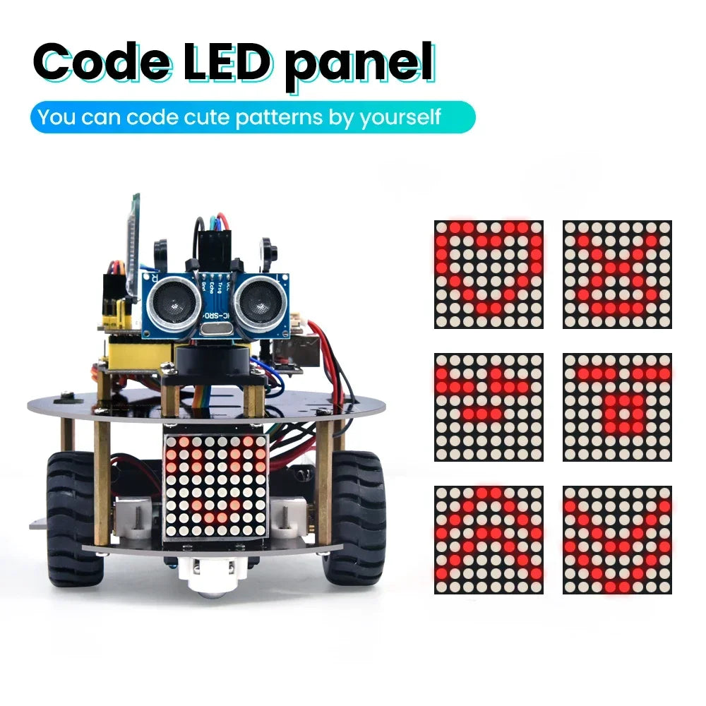 Keyestudio DIY Multifunction Smart Turtle Robot Car for Kids