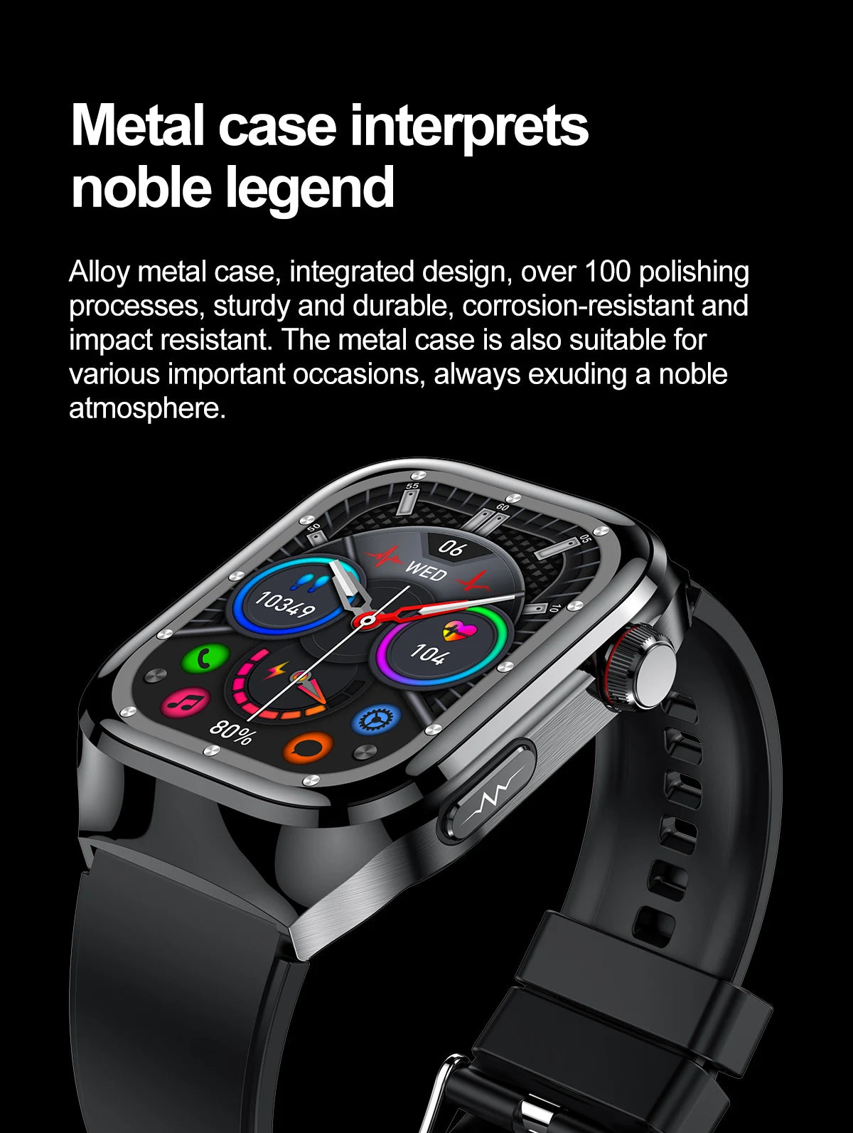 Uric Acid Body Fat Smartwatch
